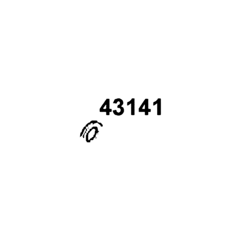 43141-ALH3-900 CAM REAR BRAKE — diagram cutout