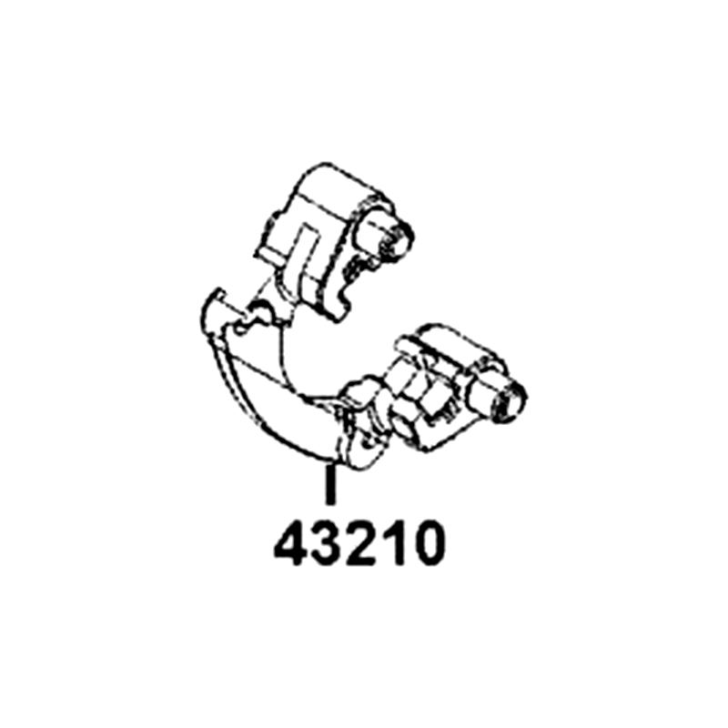 43210-LGC6-305-J2A BRACKET ASSY RR — diagram cutout