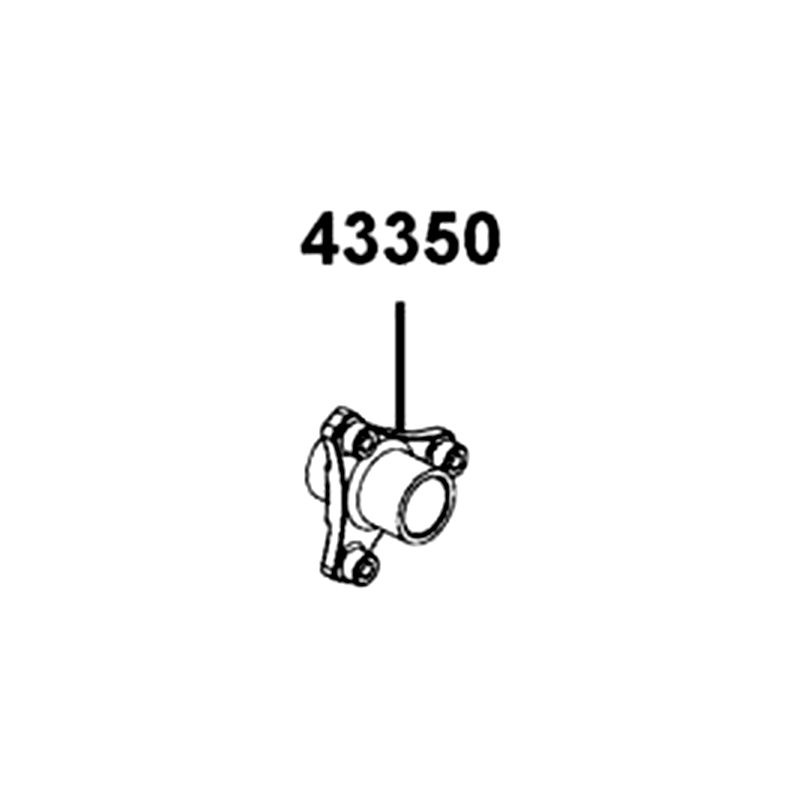 43350-LDE9-E00 HUB BRAKE DISK — diagram cutout