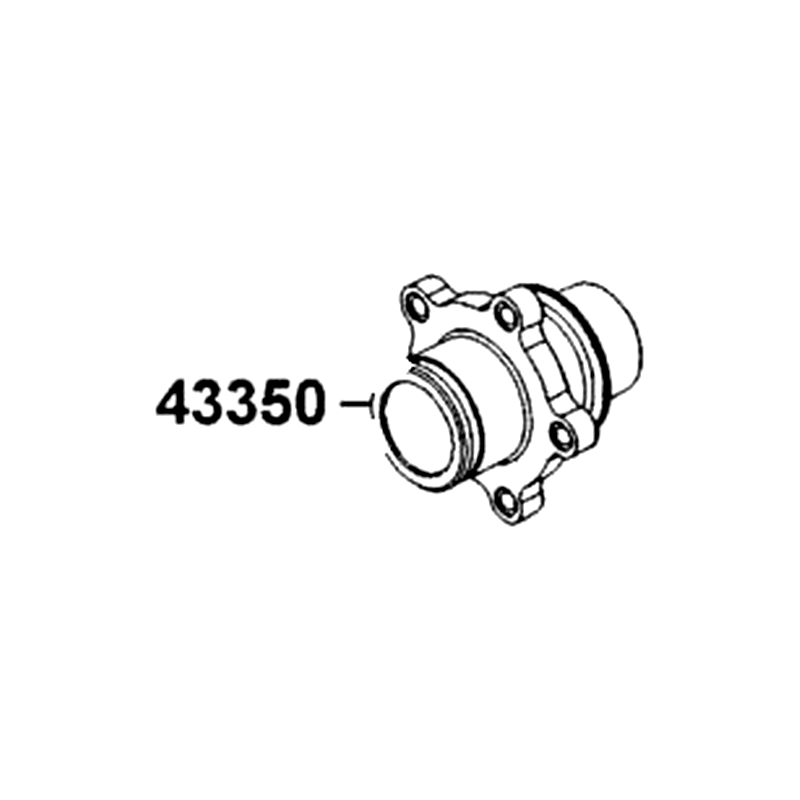 43350-LKM8-700 HOLDER RR BRK DISK — diagram cutout
