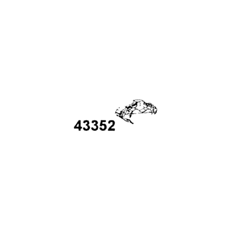 43352-KKD6-E90 SCREW BLEEDER — diagram cutout