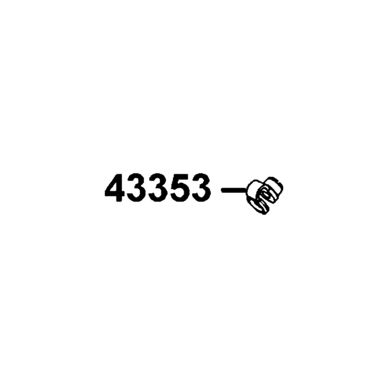 43353-4A61-77A CAP BLEEDER — diagram cutout