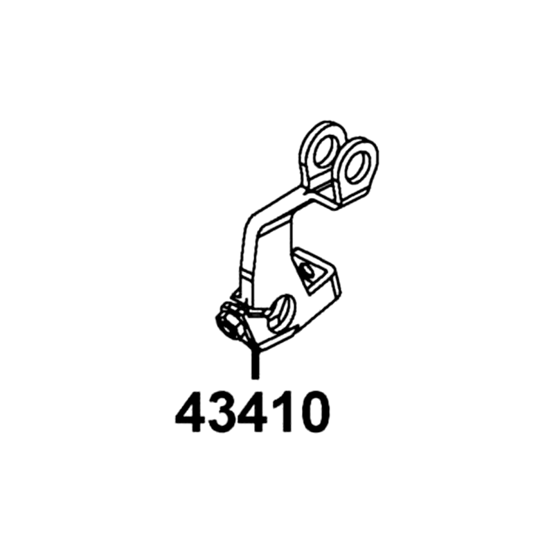 43410-KEC4-900 ARM COMP RR BRAKE — diagram cutout