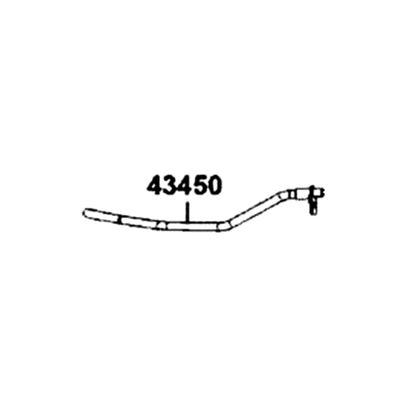 43450-AKB8-E00 CABLE COMP PARKING — diagram cutout