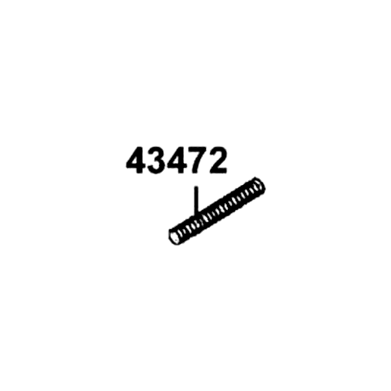 43472-LBE8-900 RR BRK ROD SPRING — diagram cutout