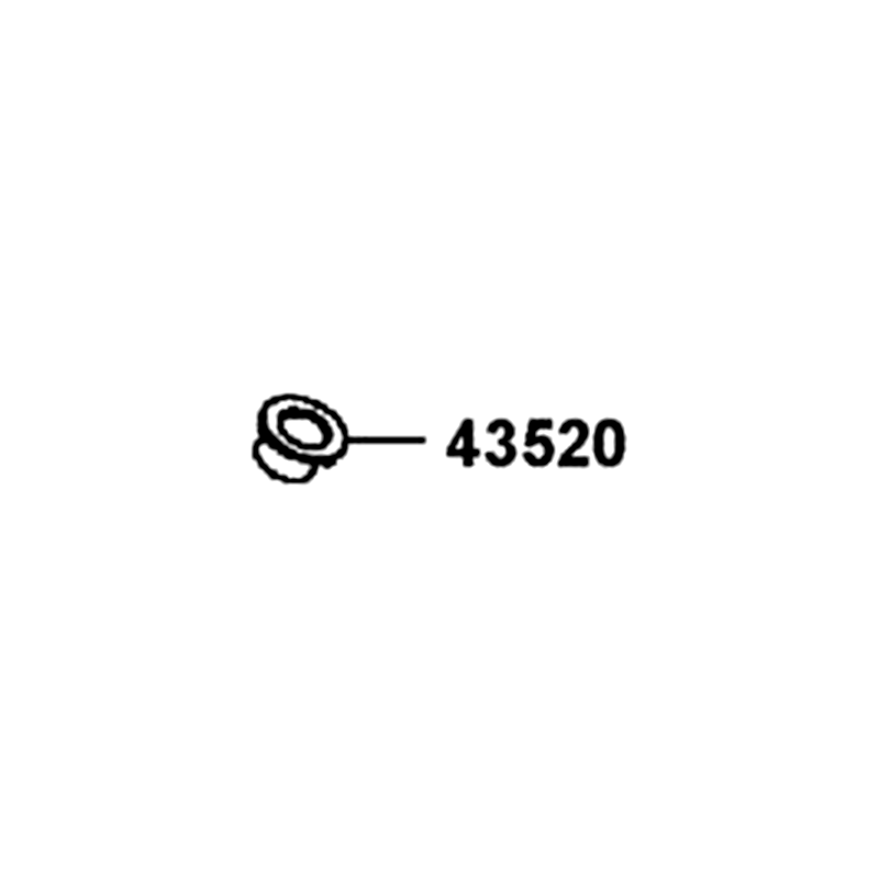 43520-LEC8-E00 GASGET OIL CUP — diagram cutout