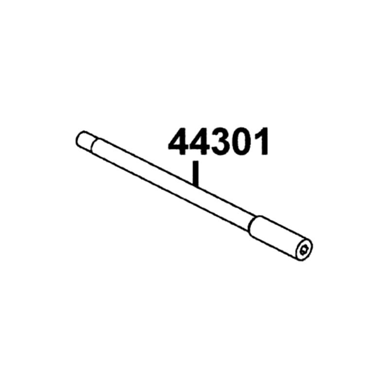 44301-LEA7-C00 AXLE FR WHEEL M15*282(B) — diagram cutout