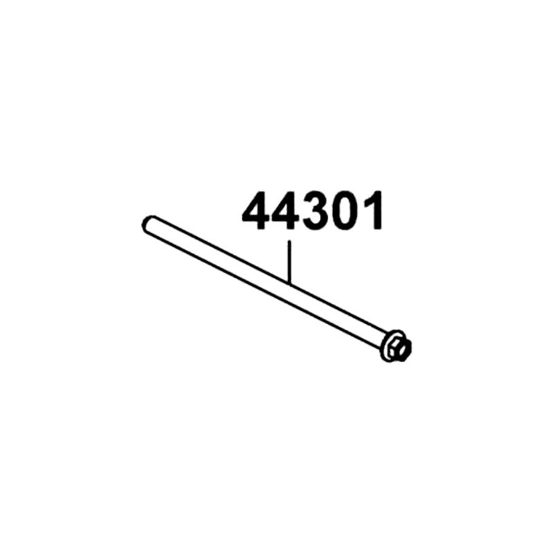 44301-LEJ2-E13 AXLE FR WHEEL 12*243(K) — diagram cutout