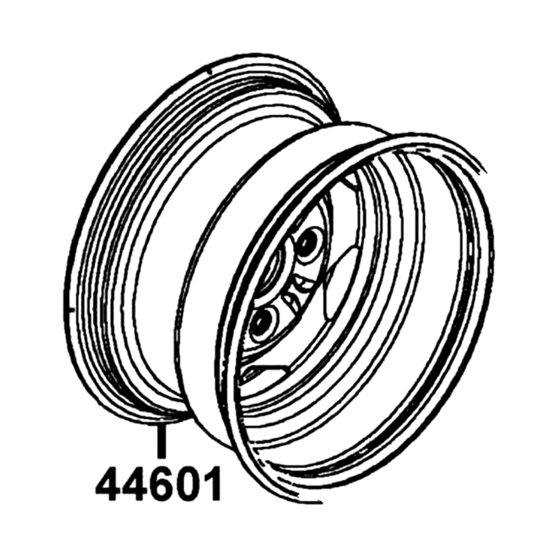 44601-LEE8-600 WHEEL. FR CAST — diagram cutout