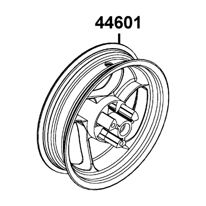 44601-LGB5-E10-NEA WHEEL COMP FR CAST — diagram cutout