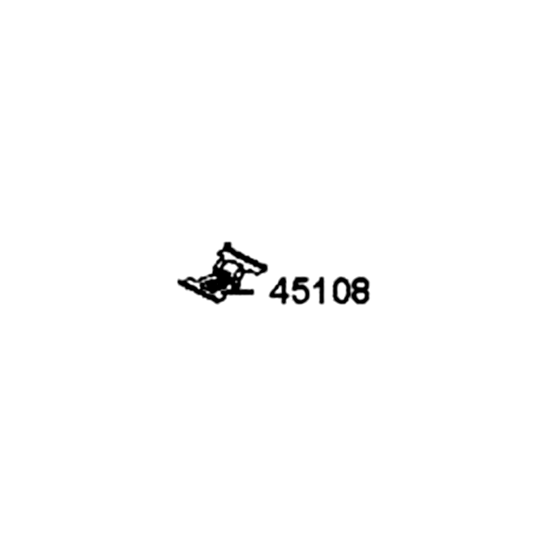 45108-MDL4-007 PAD SPG — diagram cutout