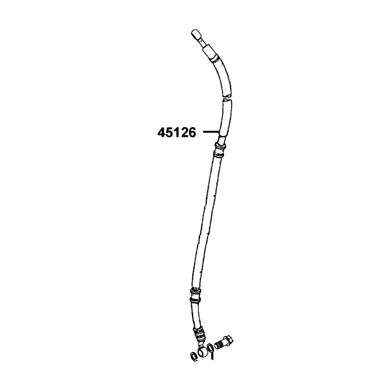 45126-LGE5-E00 HOSE ASSY FR BRK — diagram cutout