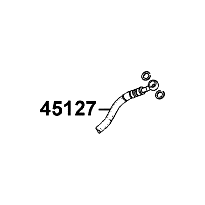 45127-AEA7-E1A HOSE ASSY B FR BRK — diagram cutout
