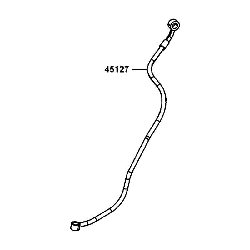 45127-LGC6-E00 HOSE COMP B, FR BRAKE — diagram cutout