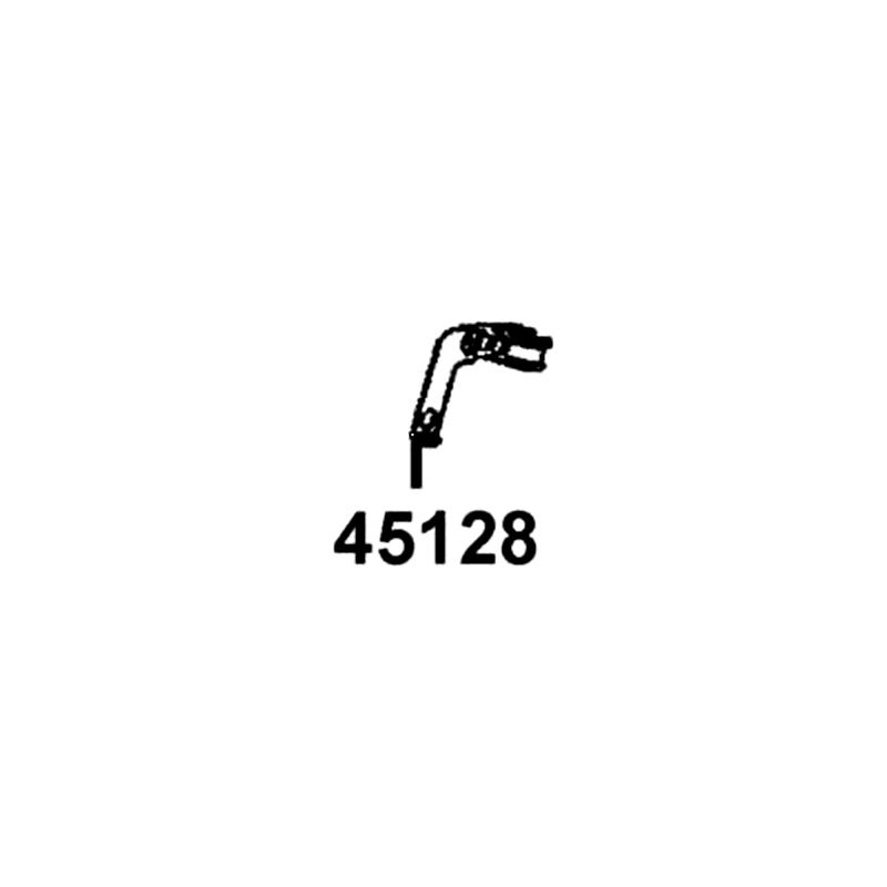 45128-ABD2-C00 CLAMPER FR BRK HOSE — diagram cutout