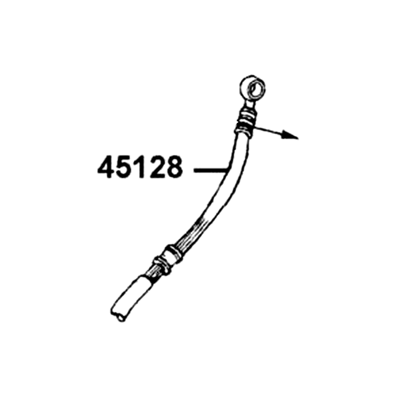 45128-LBA7-900 HOSE ASSY FR (C/P R) BRK — diagram cutout