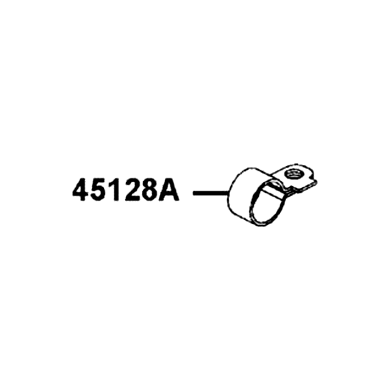 45128-LEA1-800 CLAMPER BRAKE HOSE — diagram cutout
