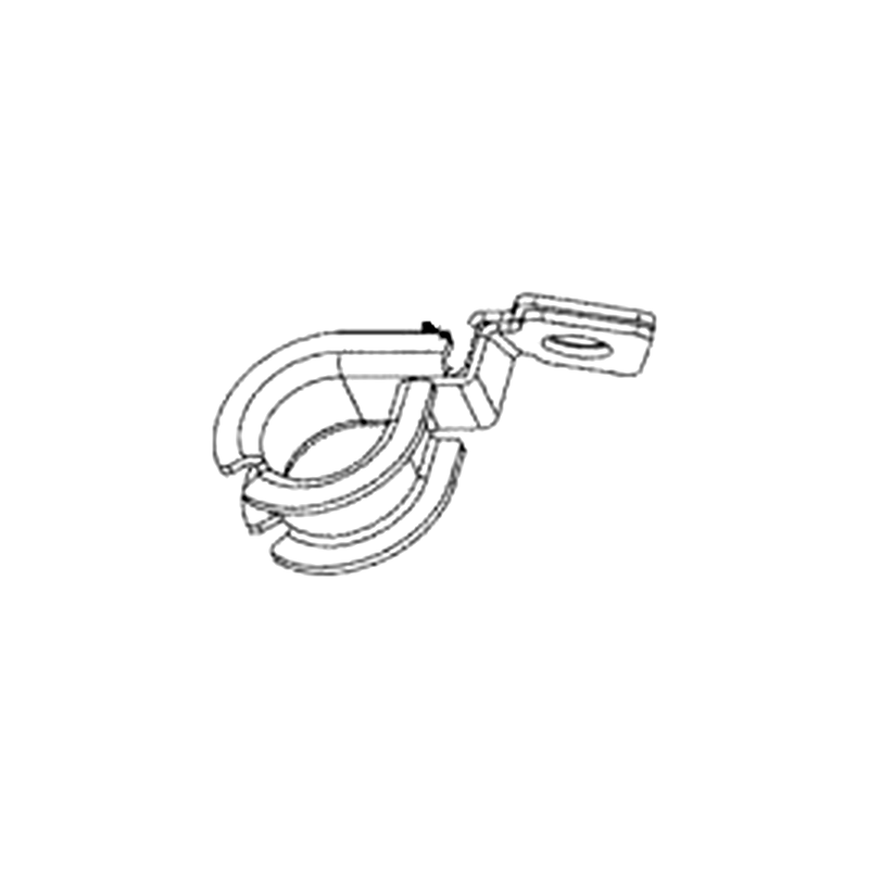45129-ADB1-M31 CLAMPER FR BRAKE HOSE — diagram cutout