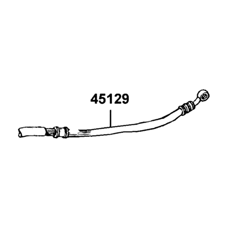 45129-LEE8-E00 HOSE COMP, FR BRK L (C/P) — diagram cutout