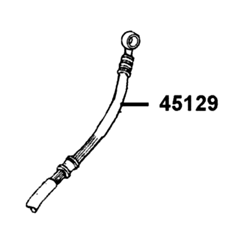 45129-PRB3-900 HOSE ASSY FR — diagram cutout