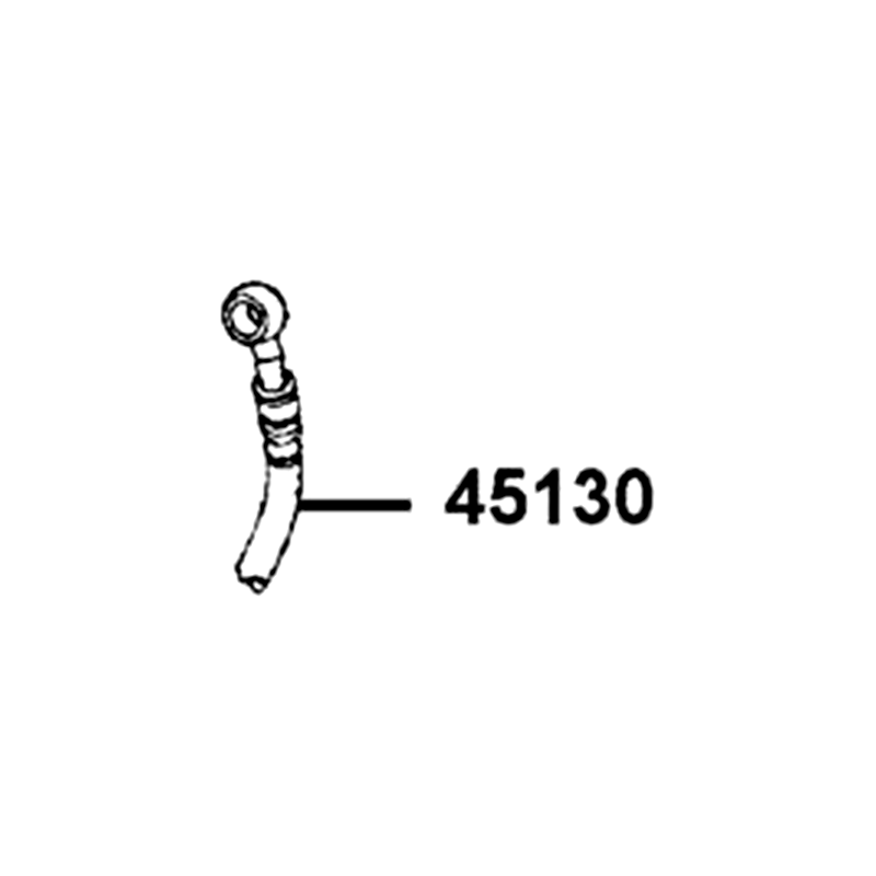 45130-LBA7-900 HOSE ASSY C/P FR BRK — diagram cutout