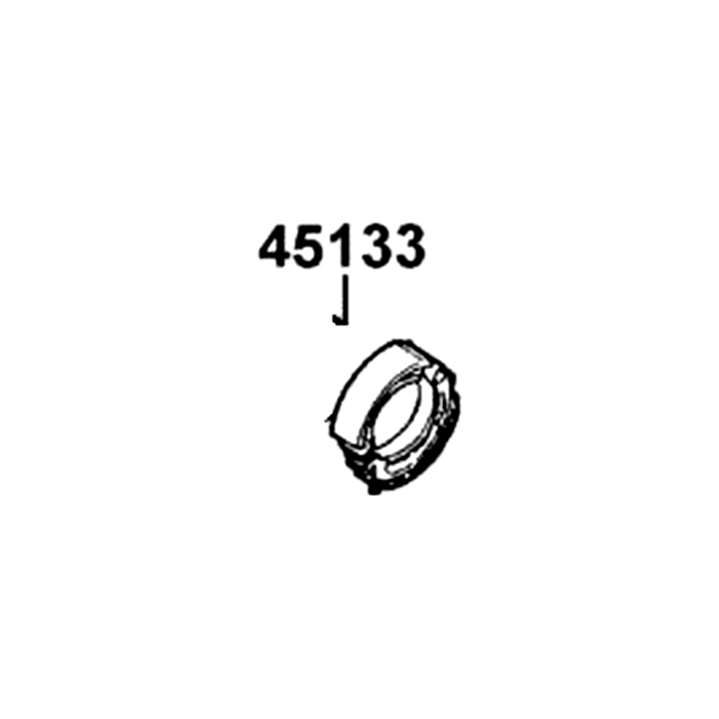 45133-0H28-001 SPRING BRAKE SHOE — diagram cutout