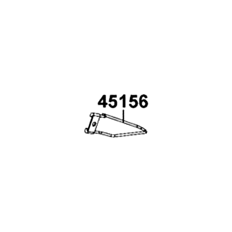 45156-KEC6-900 CLAMPER FR BRAKE CABLE — diagram cutout