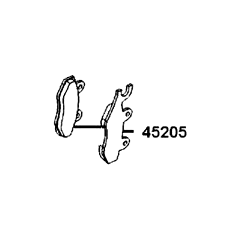 45205-AGJ5-305 on the factory drawing