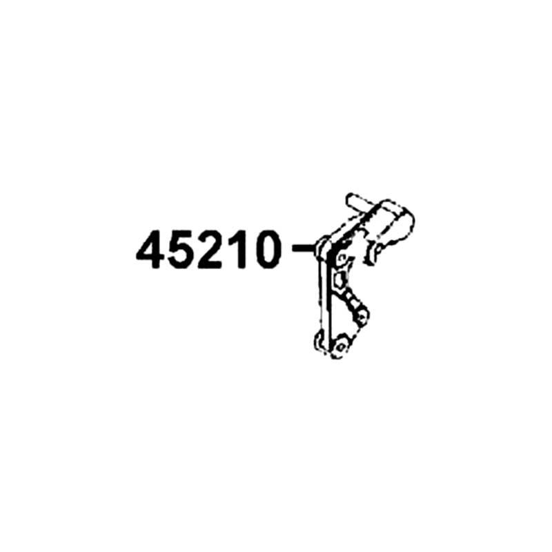45210-LKG7-C00 BRACKET ASSY FR — diagram cutout