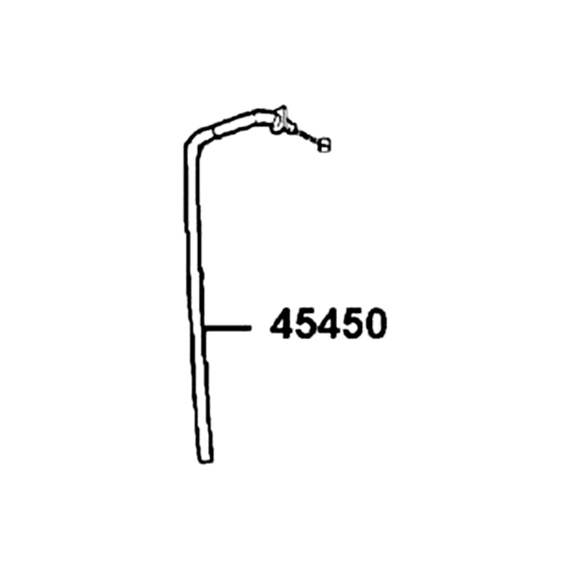 45450-LBD4-900 CABLE COMP FR BRK — diagram cutout
