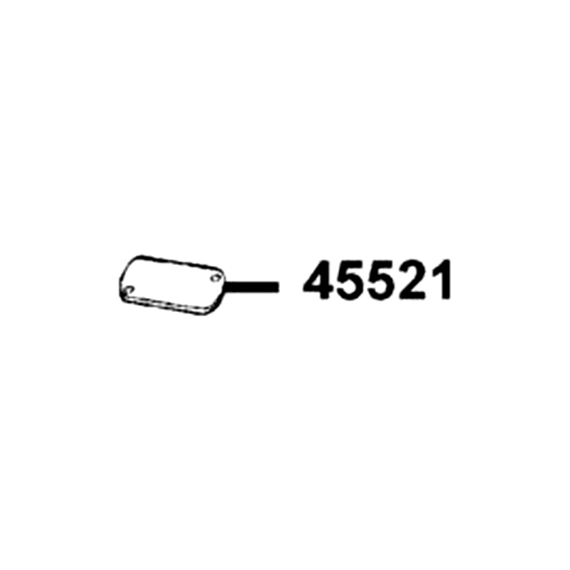 45521-LEA7-E00 PLATE DIAPHRAGM — diagram cutout