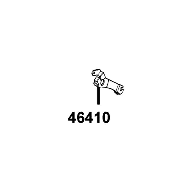 46410-LBD4-900 ARM FR BRAKE LH — diagram cutout
