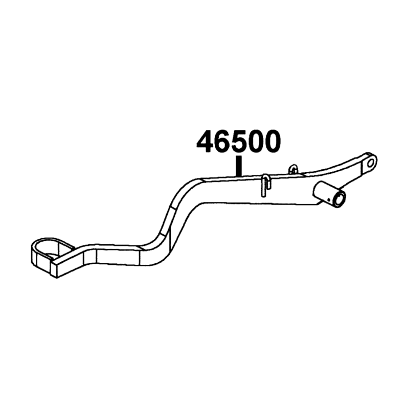 46500-LBA7-900 PEDAL COMP RR BRAKE — diagram cutout