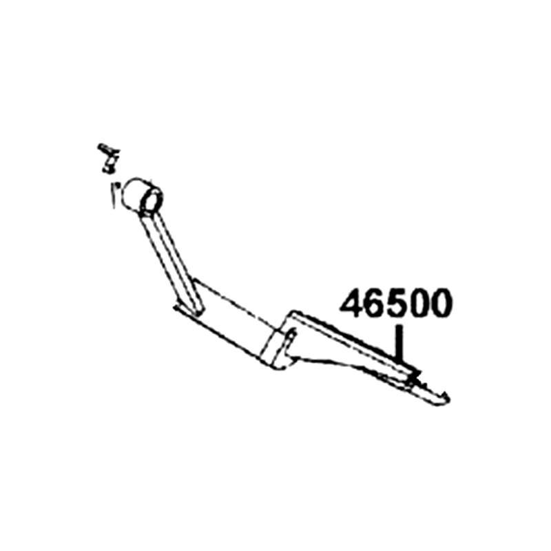 46500-LEE8-E00 PEDAL BRAKE — diagram cutout