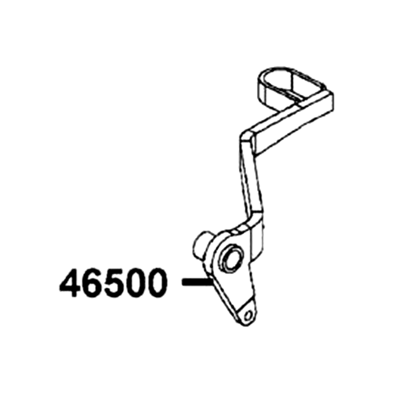 46500-LFE9-E00 PEDAL COMP RR BRAKE — diagram cutout