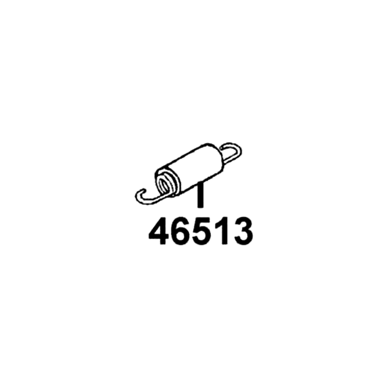 46513-KUDU-C00 SPG ASSY BRK ARM — diagram cutout