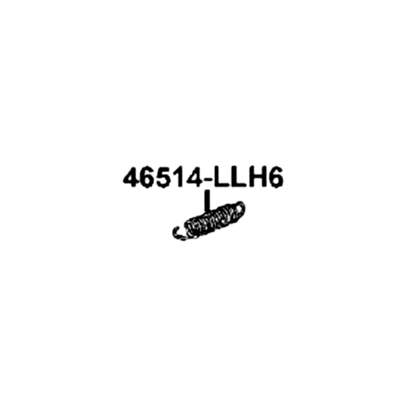 46514-LLH6-M30 SPRING BRAKE ARM — diagram cutout