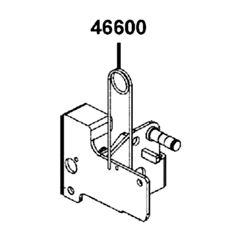 46600-AFB9-M00 STAY PEDAL ASSY — diagram cutout