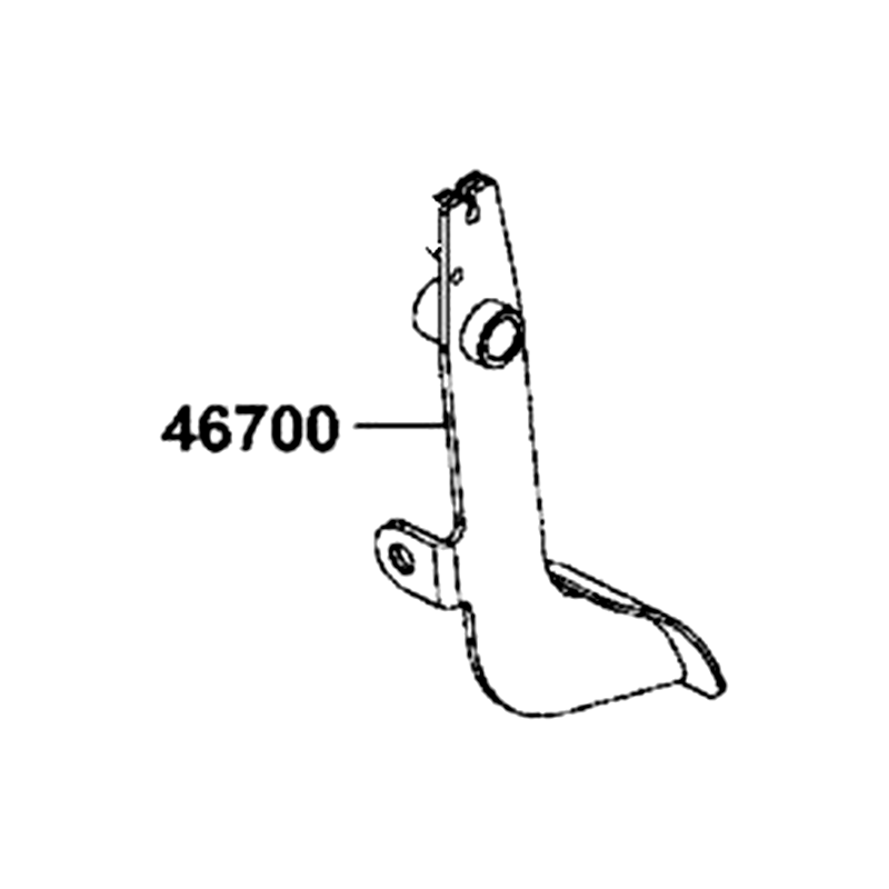 46700-AFB9-M06 PEDAL THROT — diagram cutout