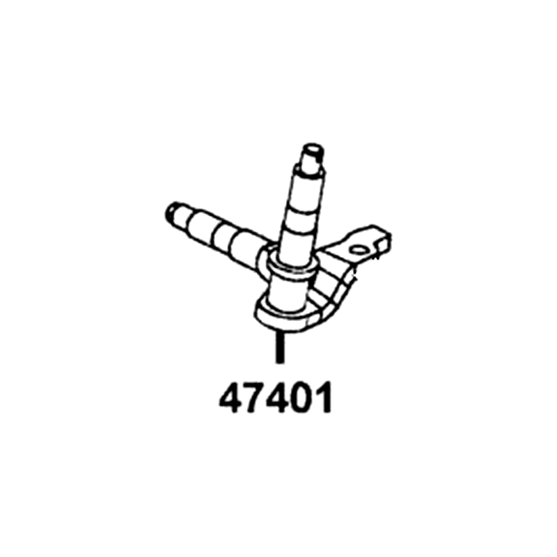 47401-LBD4-900 SHAFT R STEERING — diagram cutout