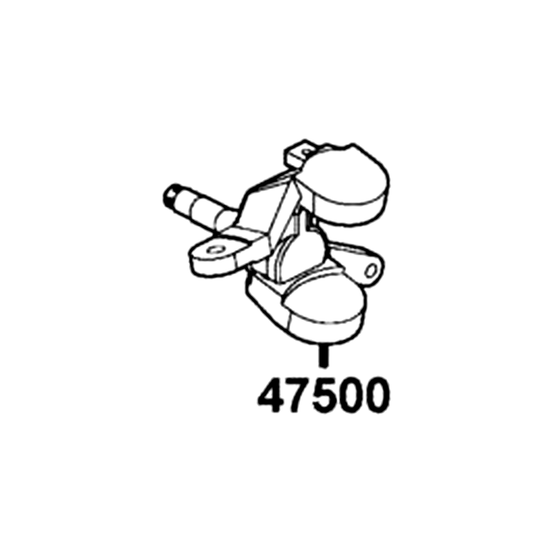 47500-LBA7-900 SHAFT ASSY L STEERING — diagram cutout