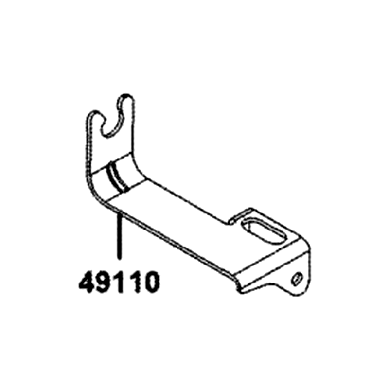 49110-AEE2-700 STAY ABS — diagram cutout