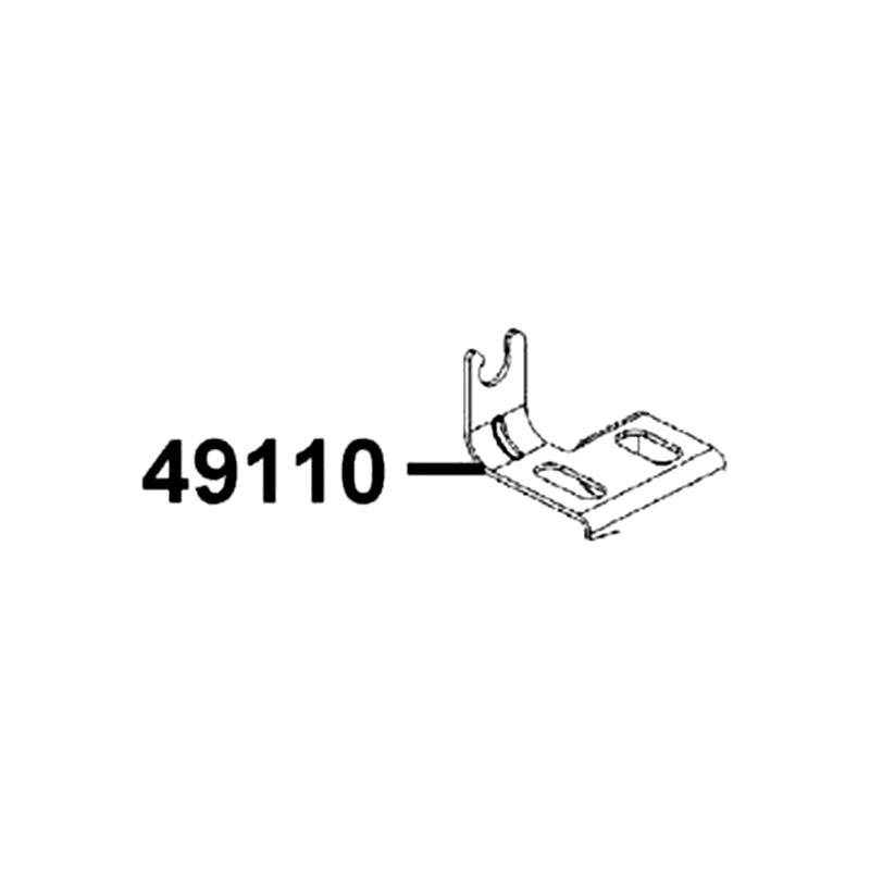 49110-LGE5-C01 ABS STAY — diagram cutout