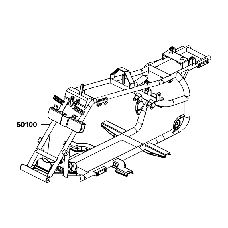 50100-ABC8-M00 BODY COMP FRAME — diagram cutout