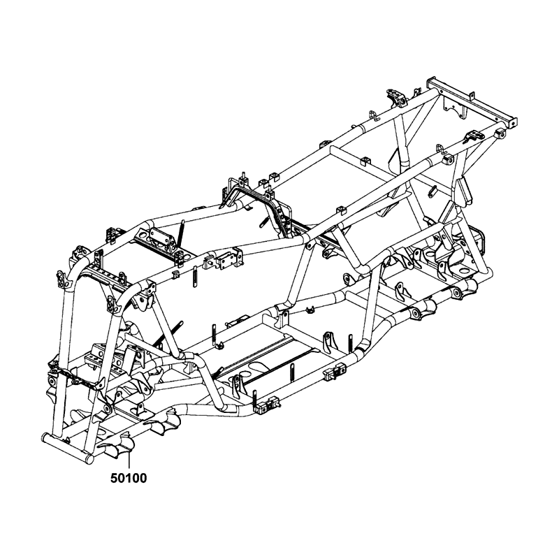 50100-ALC1-900 BODY COMP FRAME — diagram cutout