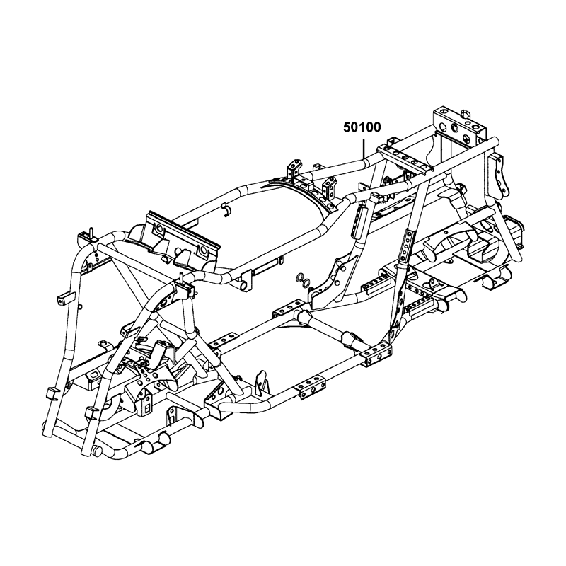 50100-LGC7-900 BODY COMP FRAME — diagram cutout