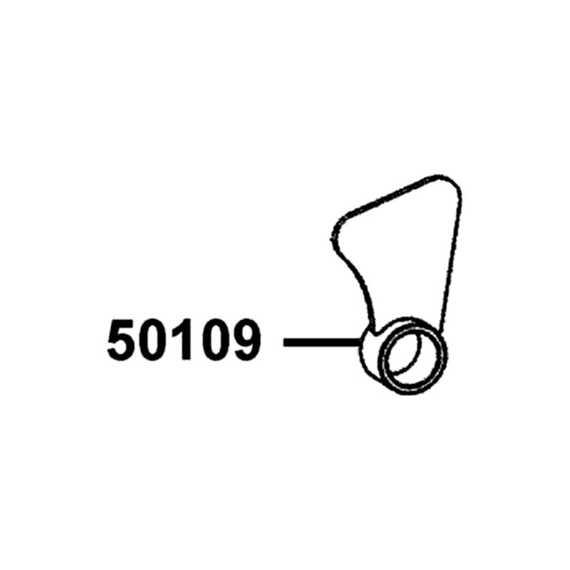 50109-LKL5-E30 UPPER STAY ENG HANGER — diagram cutout