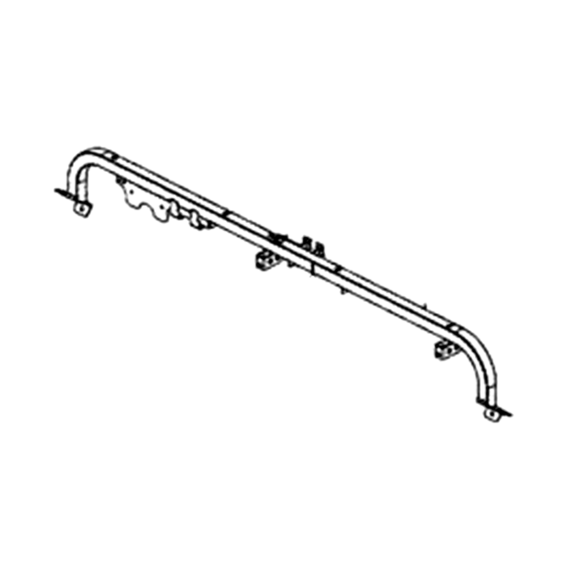 50110-LKM8-700 SUB CROSS PIPE FRAME — diagram cutout