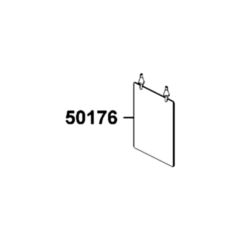 50176-LGE5-E00 PLATE FRAME GUARD — diagram cutout