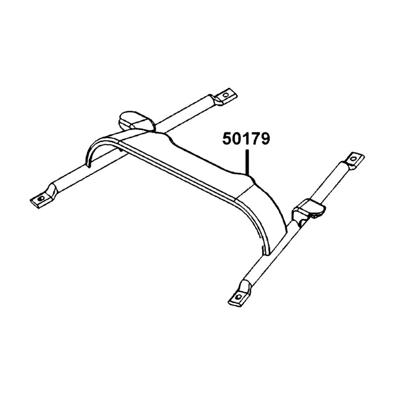 50179-LGE5-E00 STAY FUEL TANK — diagram cutout